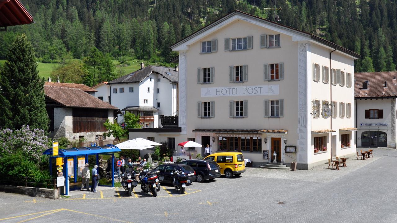 Hotel Post Andeer Exterior foto